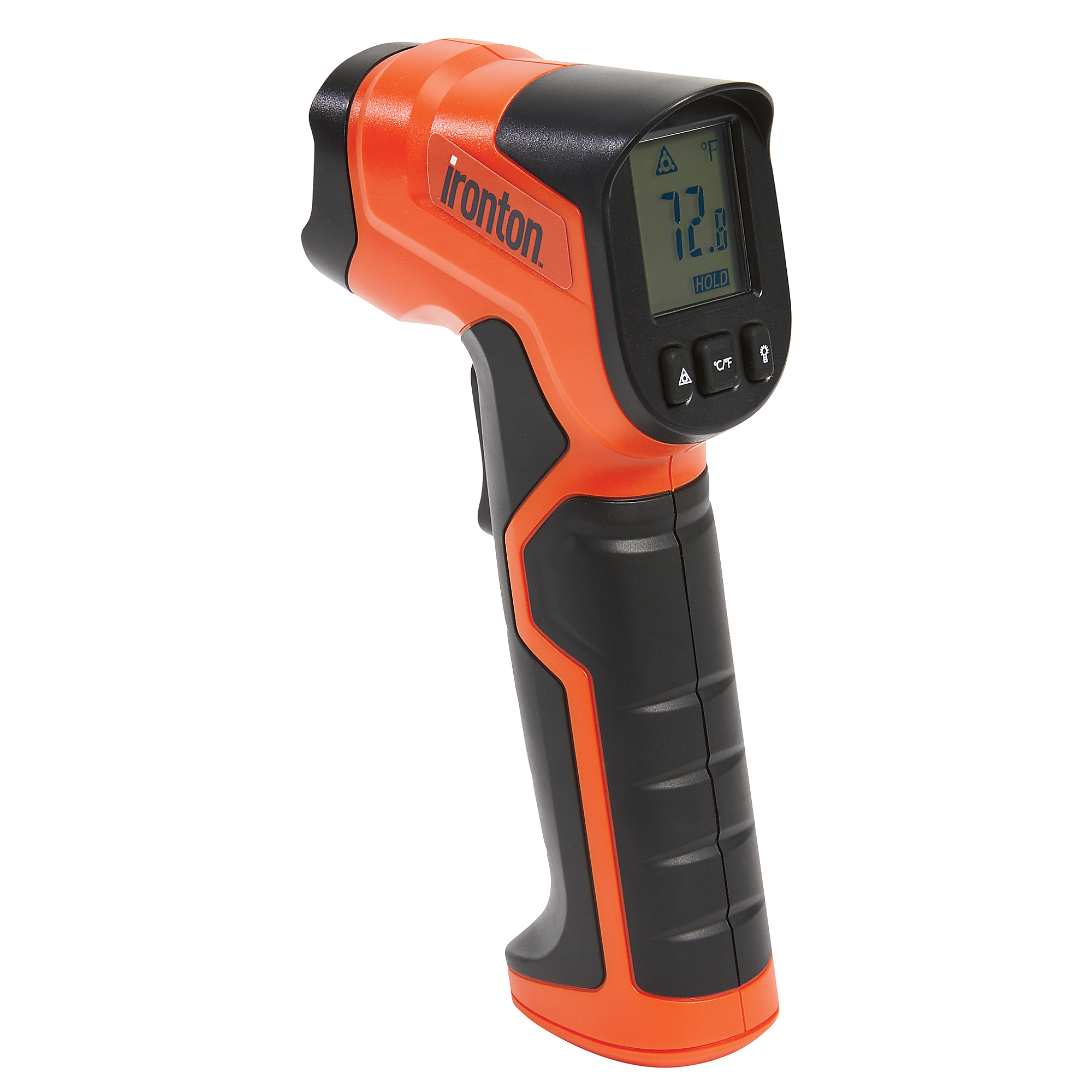 Ironton 12:1 Infrared Laser Thermometer, -58°F to 1022°F, Non-Contact, Laser Targeting